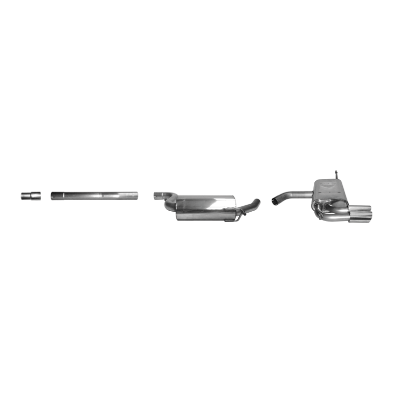 VW Touran - Bastuck Performance Auspuff ab Katalysator - Bild 1